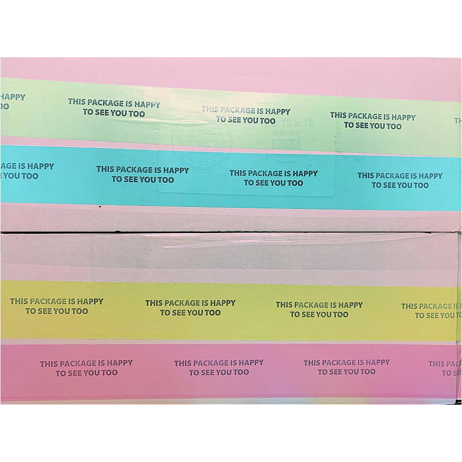 Single Roll of Our Premium Hot Melt Colored Tapes Limited Edition Pastels (2" x 150 ft)