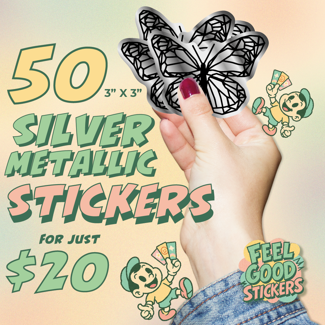 Die Cut Specialty Stickers On Sale