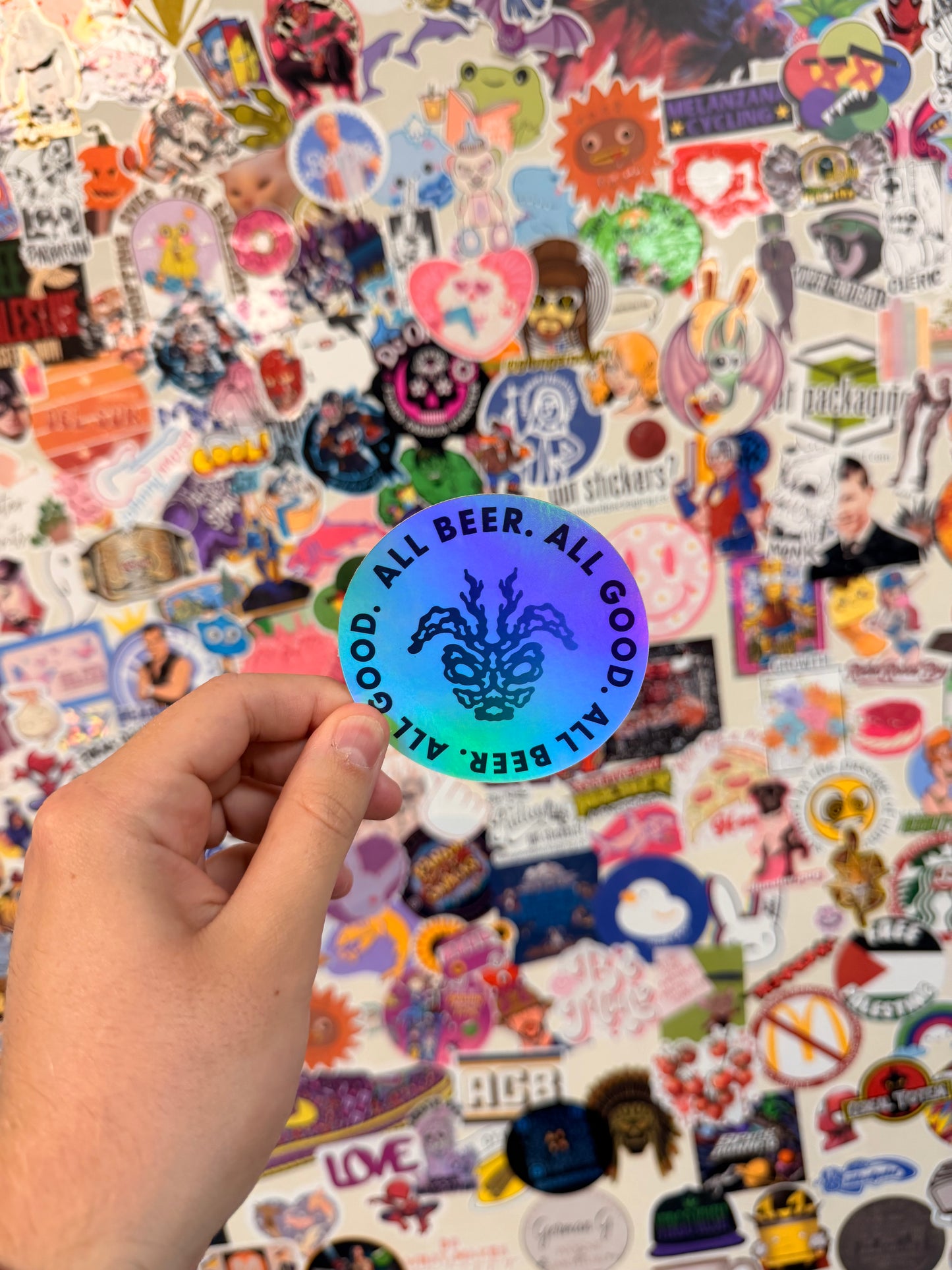 On Sale Premium Vinyl Holographic Sticker Packs