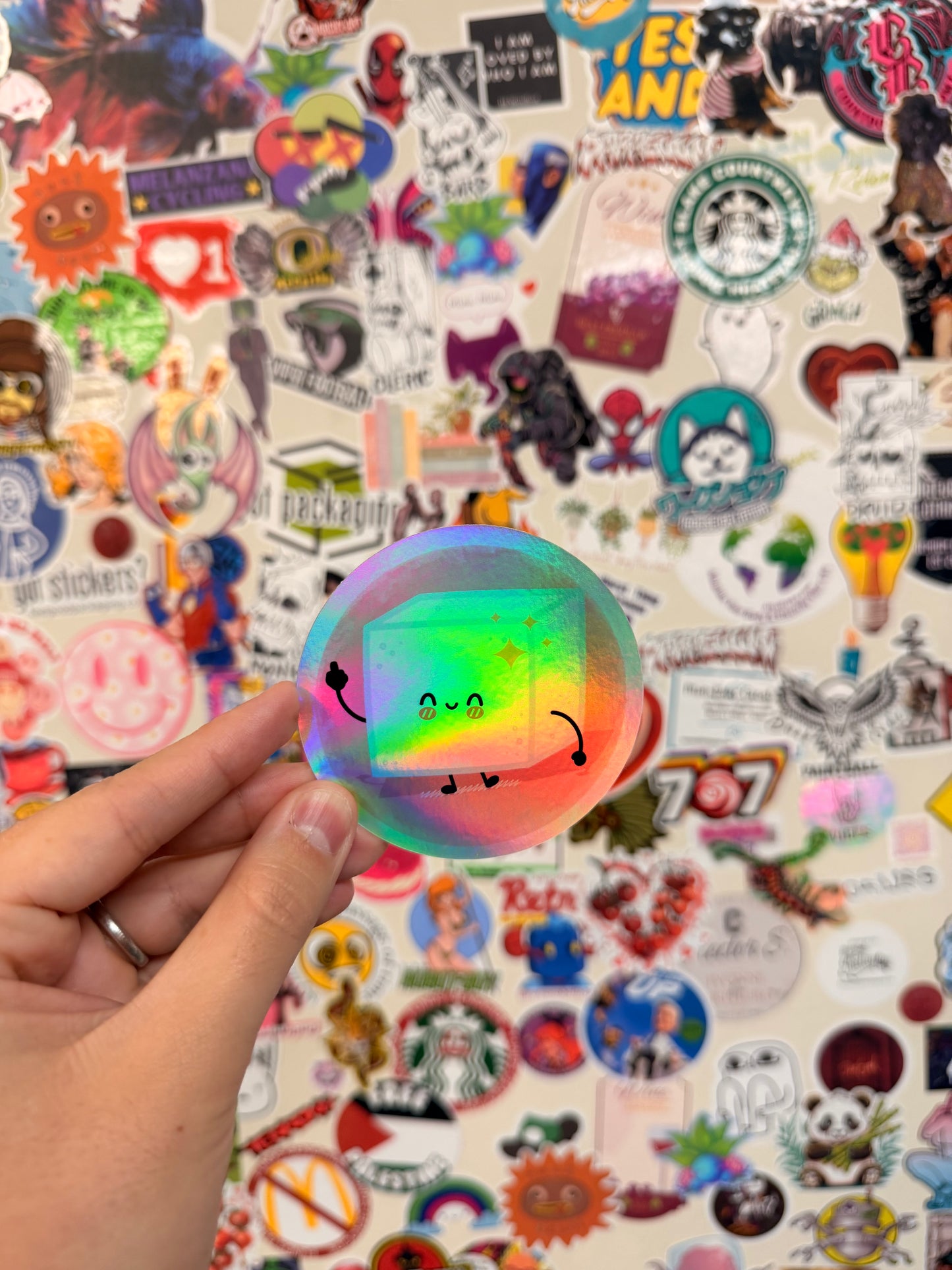 On Sale Premium Vinyl Holographic Sticker Packs