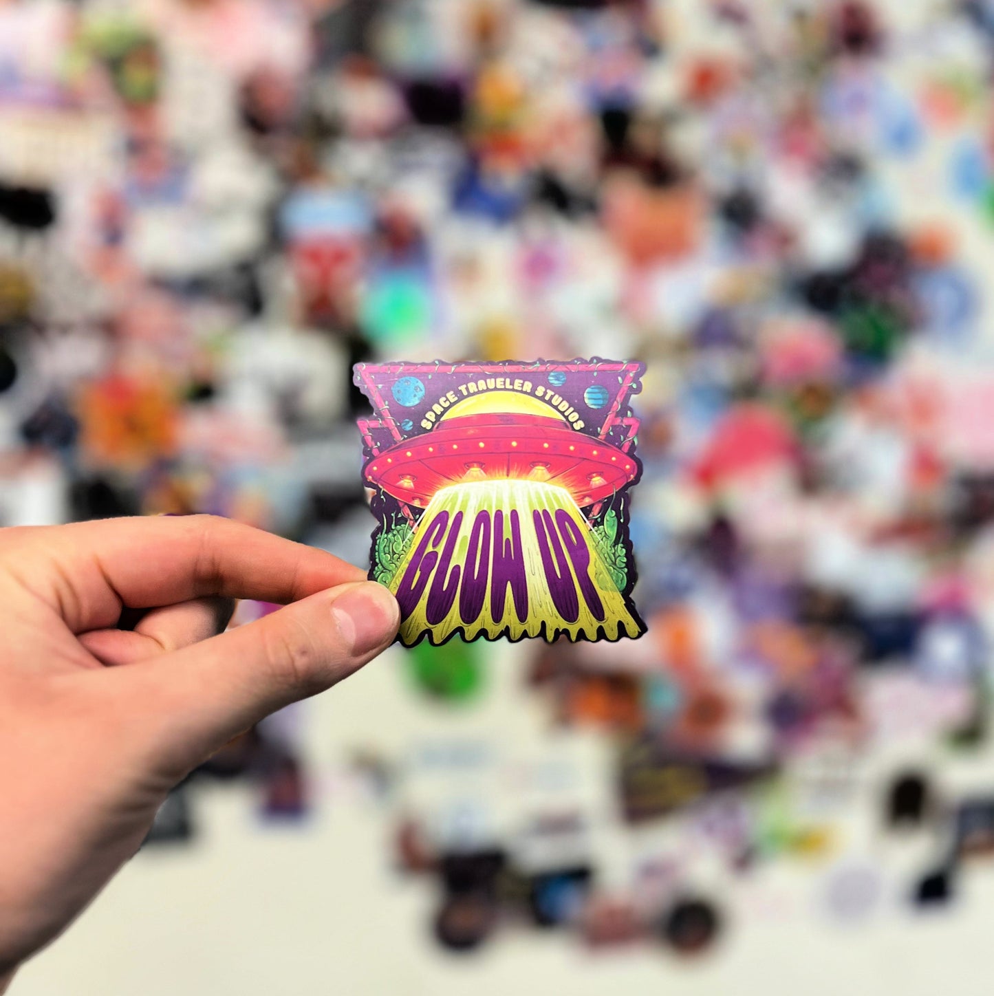 On Sale Custom Die Cut Economy Sticker Packs (Poly)